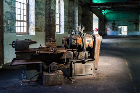 images transport industrial abandoned factory lathe industry tourist attraction