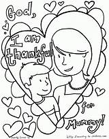 Coloring Pages Mom Birthday Happy Printable Mother Popular sketch template
