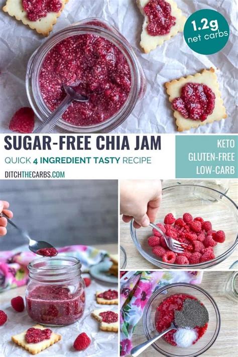 🍓 Sugar Free Chia Seed Jam The Easy Way 1 2g Net Carbs