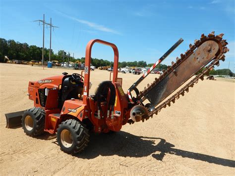 ditch witch rt ditcher trencher plow jm wood auction company