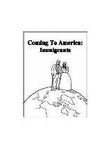 Immigration Worksheets Edhelper America Coming Pdf  Clipart sketch template