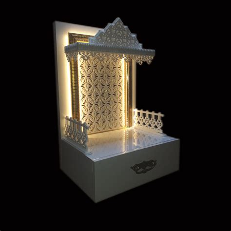 sangam ad wooden temple  led light  home wooden temple  home led lights pooja rooms