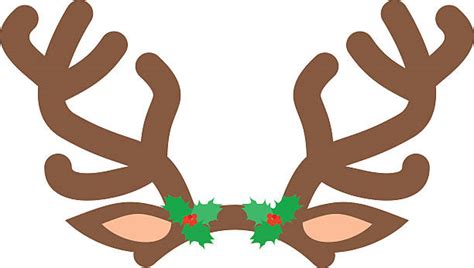 reindeer antler headband illustrations royalty  vector