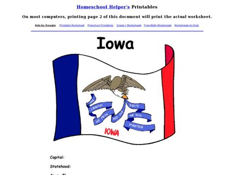 iowa worksheet worksheet    grade lesson planet