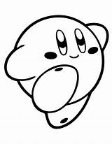 Kirby Coloring Pages Printable Kids sketch template