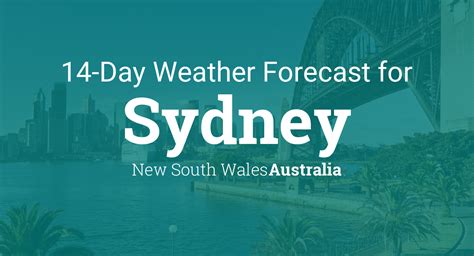 sydney  south wales australia  day weather forecast