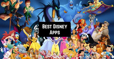 disney apps  android ios  apps  android  ios