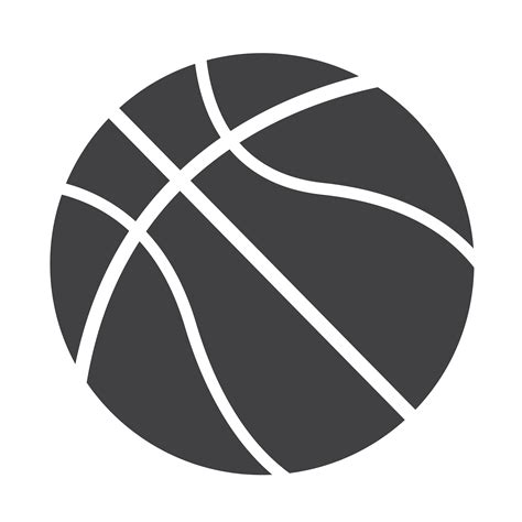 basketball icon symbol sign  vector art  vecteezy