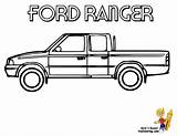 Ford Truck Coloring Pages Ranger Clipart 4x4 Raptor Yescoloring Sheet Pickup Sheets Clip Cliparts Kids Chevy Dodge American Mud Monster sketch template