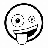 Zany Emojis 123freevectors Imprimer Coloriage Smileys Decorado Papel Emoticons Colorir Filles Desenhos sketch template