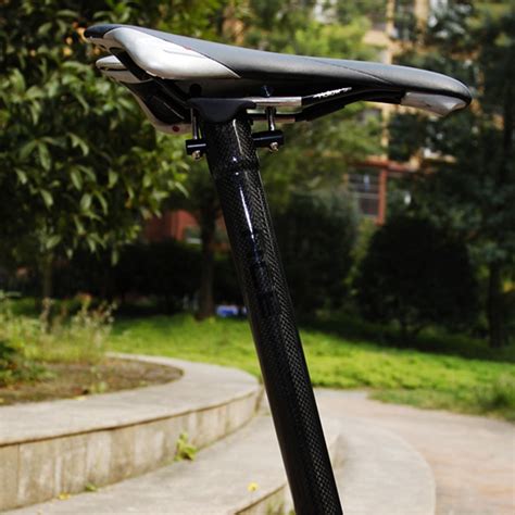 twtopse mm carbon fiber bicycle seat post  brompton folding bike