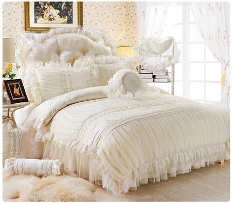 Wholesale Fancy Pure White Lace Princess 100 Cotton