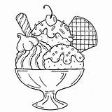 Ice Cream Coloring Pages Printable Kids Sheets Educativeprintable sketch template