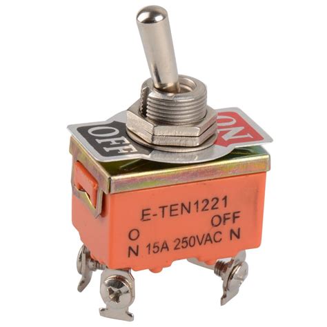pin electronic components toggle switch momentary    position switch
