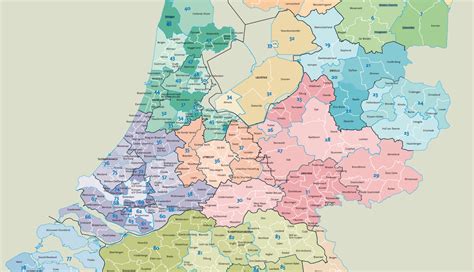 kaart met gemeenten  nederland kaart