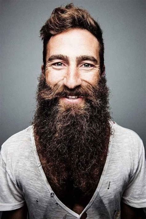 unbeatable long beard styles   man