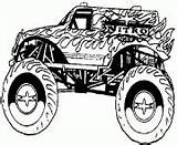 Wheels Coloring Pages Hot Nitro 4x4 sketch template