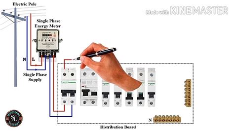 house wiring diagram single phase wiring digital  schematic