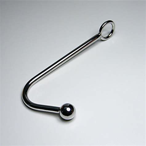 Promotional Stainless Steel Anal Hook Metal Butt Plug