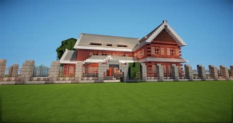 traditional house minecraft house design