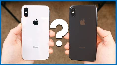 Silver Or Space Gray Which Iphone X Should You Buy Youtube