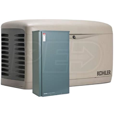 kohler rescl sels kw composite standby generator system  service disc  load shedding