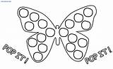 Colorear Dimple Butterfly Wonder sketch template