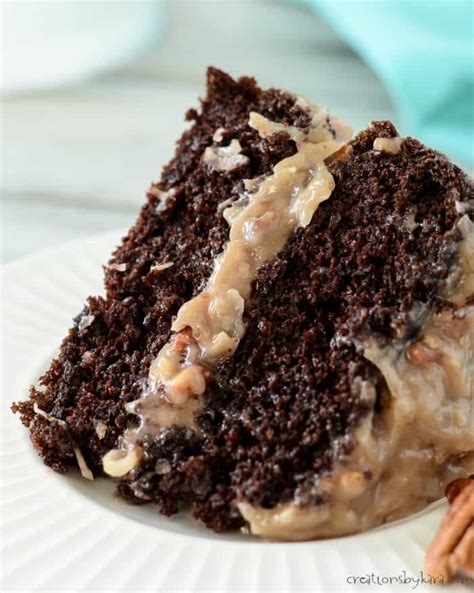 thicken german chocolate cake frosting  simple recipe