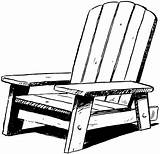 Chair Adirondack Clipartmag Clipground Getdrawings sketch template