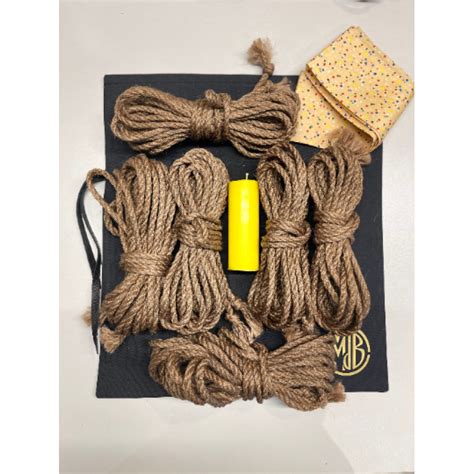bdsm shibari rope kit bondage rope set jute 6pcs 26 25ft 0 24in bdsm