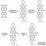 Perylene Dyes Synthesis Materials sketch template