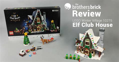 Lego Winter Village Collection 10275 Elf Club House Review 0 Cover