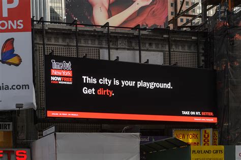 time   york ad campaign takes   city