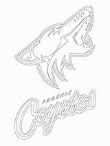 Coyotes Nhl Coyote Lnh Colorier Canucks Diamondbacks Dentistmitcham Artikel Imprimé sketch template
