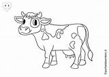 Mucche Disegno Portalebambini sketch template