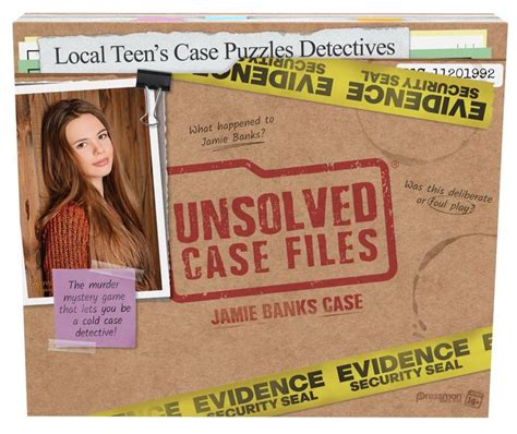 solve  crime unsolved case files jamie cold case murder