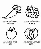 Healthy Coloring Habits Kids Food Anycoloring sketch template
