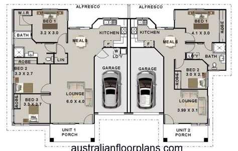 bedroom duplex house plandu    duplex plans australia duplex plans australia