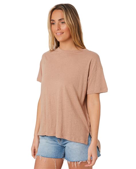Nude Lucy Atwood Slouchy Tee Mocha Surfstitch