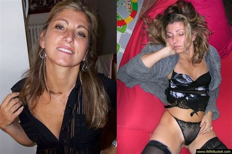 wifebucket mixed pics of dressed and then undressed milfs