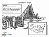 Bridge Golden Gate Coloring California Visit Suspension Nationalgeographic Print sketch template