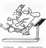 Treadmill Drawing Cartoon Paintingvalley Man sketch template