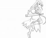 Leafa Sword Coloring Pages Another sketch template