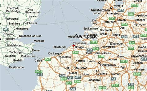 zeebrugge belgium map