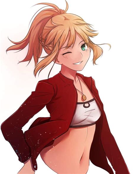 mordred saber of red anime amino