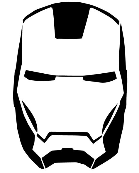 avengers iron man mask decal