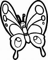 Butterfly Blue Getdrawings Drawing sketch template