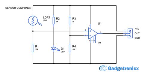 build  simple sensor module    gadgetronicx
