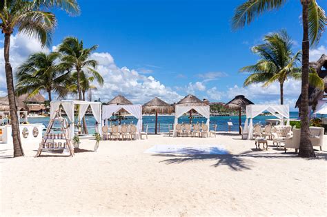 beautiful modern reception setup   dreams puerto aventuras resort