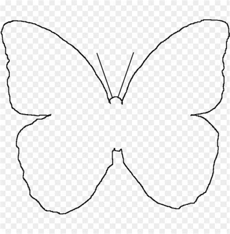 butterfly wings template printable butterfly wing template png image